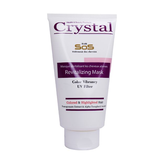 ماسک-مو-تیوپی-با-آبکشی-تثبیت-کننده-رنگ-مو-کریستال-300-میلی-لیتر---Crystal-revitalizing-hair-mask-300-ml