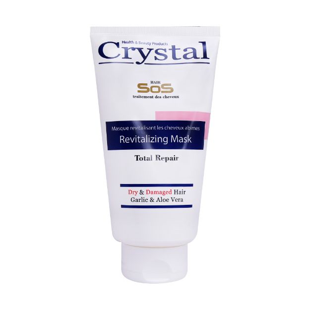 ماسک-مو-تیوپی-با-آبکشی-موهای-خشک-و-آسیب-دیده-کریستال-300-میلی-لیتر---Crystal-revitalizing-mask-total-repair-for-dry-hair-300-ml