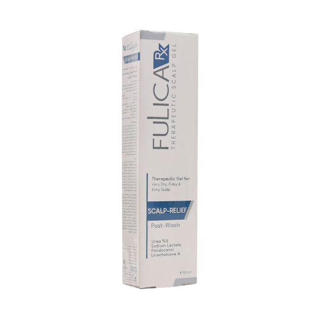 ژل-مرطوب-کننده-و-التیام-بخش-پوست-سر-فولیکا-آر-ایکس-50-میلی-لیتر---Fulica-Rx-Scalp-Relife-Gel-50-ml