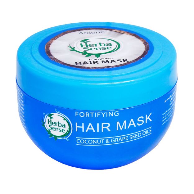 ماسک-کراتینه-و-تقویت-کننده-مو-روغن-نارگیل-و-دانه-انگور-هرباسنس-آردن-250-گرم---Ardene-Herba-Sense-Fortifying-Hair-Mask-250-g