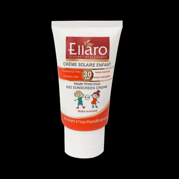کرم ضد آفتاب کودک الارو SPF30 مناسب انواع پوست ۵۰ میلی لیتر - Ellaro Sunscreen Cream SPF30 For Kids 50 ml