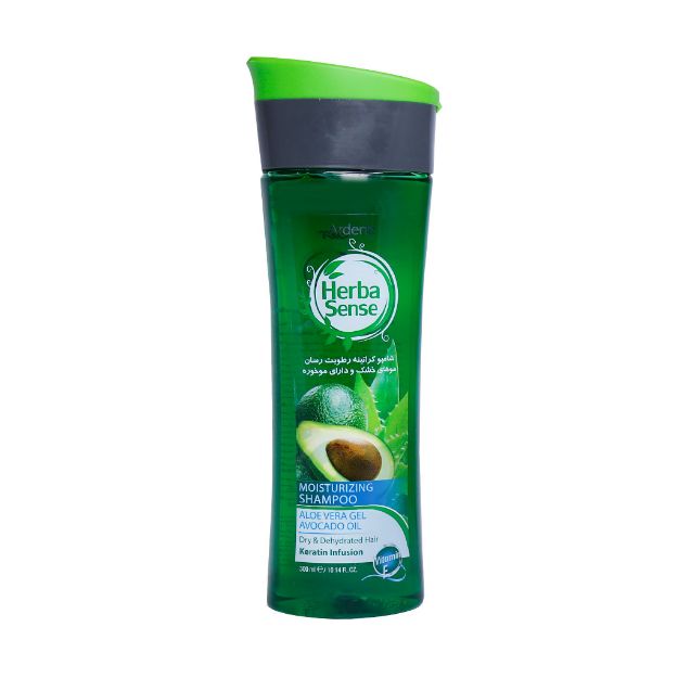 شامپو-کراتینه-و-رطوبت-رسان-هرباسنس-آردن-مناسب-موهای-خشک-300-میلی-لیتر---Ardene-herbasense-moisturizing-shampoo-For-Dry-Hair-300ml