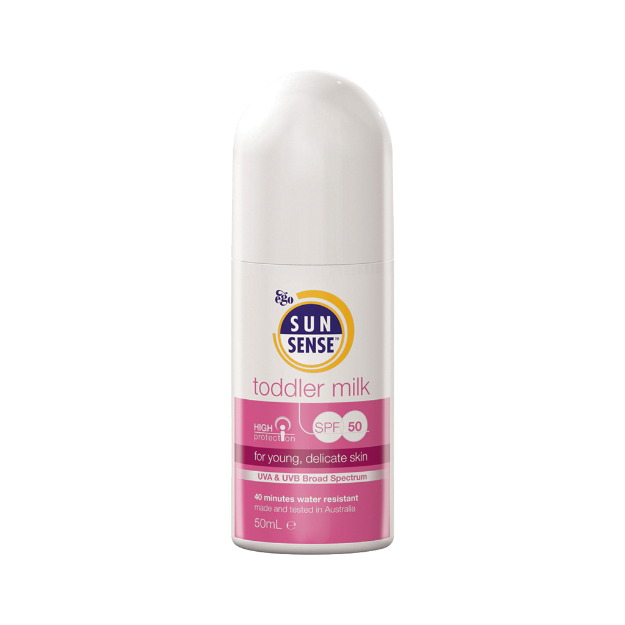 ضد-آفتاب-سان-سنس-تادلر-میلک-SPF50-ایگو-مناسب-پوست-های-حساس-۵۰-میلی-لیتر---Ego-Sunsense-Toddler-Milk-SPF50-For-Sensitive-Skins-50-ml