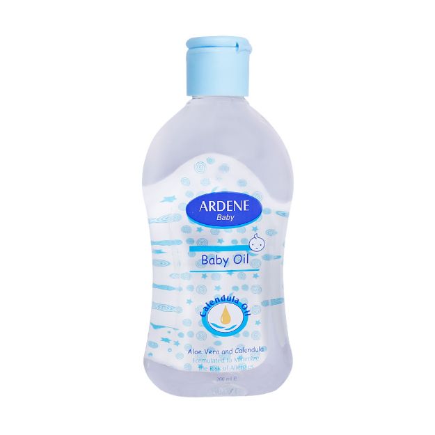 روغن-بچه-حاوی-ژل-آلوئه-ورا-و-روغن-کالاندولا-آردن-200-میلی-لیتر---Arden-Baby-Oil-with-Aloe-Vera-and-Calendula-200-ml