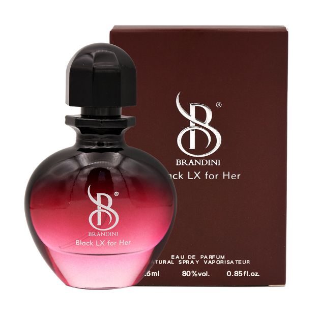 عطر-جیبی-زنانه-برندینی-مدل-Black-Lx-For-Her-حجم-25-میلی-لیتر---