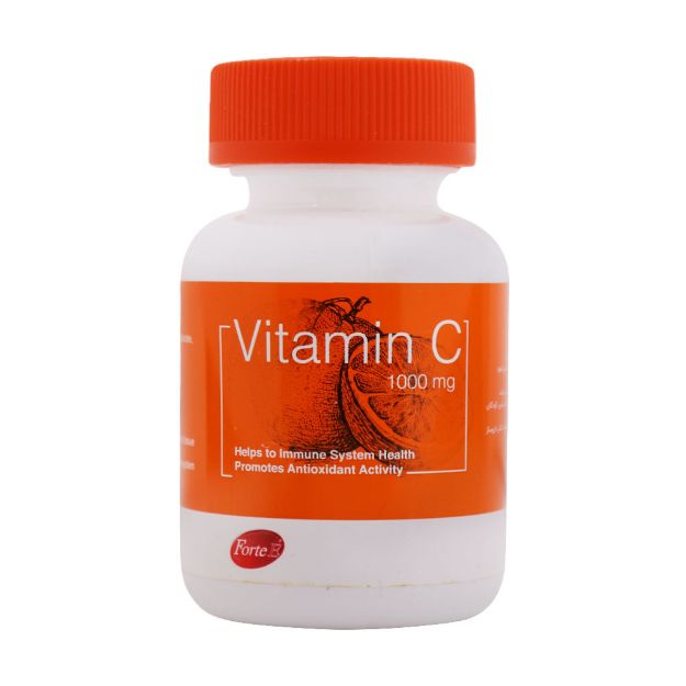قرص-ویتامین-C-1000-میلی-گرم-فورت-ای-سمر-طب-درمان-60-عدد---Samar-Teb-Darman-Forte-E-Vitamin-C-1000-mg-6-tabs
