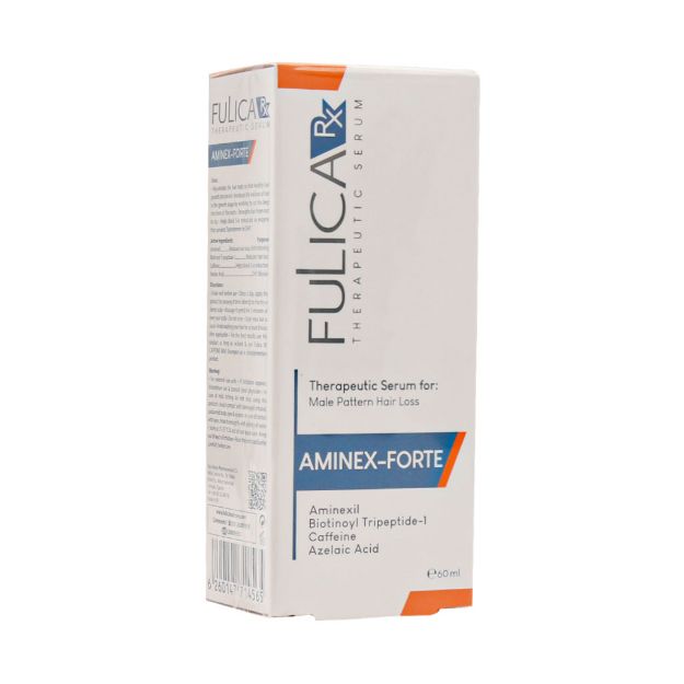 سرم-ضد-ریزش-موی-آقایان-آمینکس-فورت-فولیکا-آر-ایکس-60-میلی-لیتر---Fulica-Aminex-Forte-Male-Pattern-Hair-Loss-Serum-60-Ml
