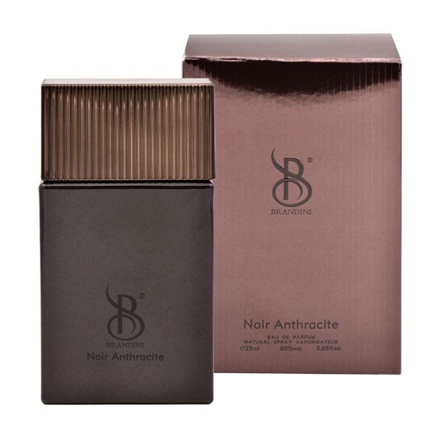 عطر-جیبی-مردانه-برندینی-مدل-Noir-Anthracit-حجم-25-میلی-لیتر---Brandini-Eau-De-Parfum-Noir-Anthracit-Spray-25-ml