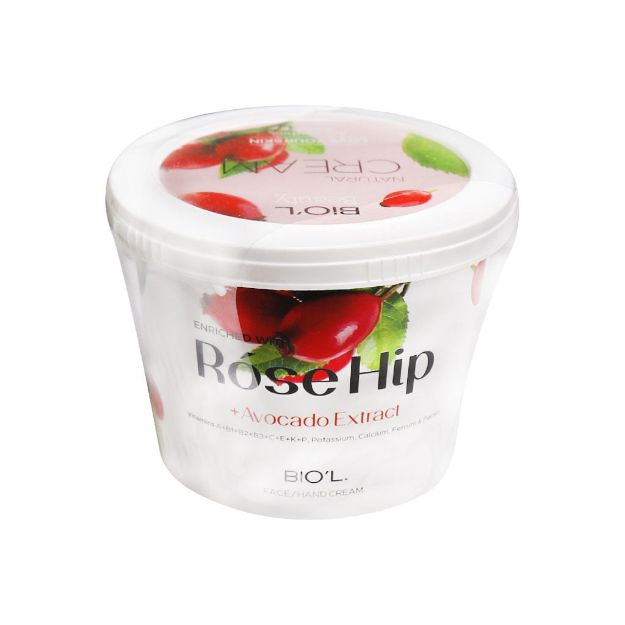کرم-دست-و-صورت-بیول-مدل-Rose-Hip-حجم-250-میلی-لیتر---Biol-Rose-Hip-Hand-and-Face-Cream-250-ml