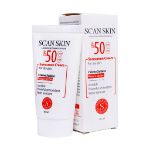 کرم-ضد-آفتاب-بی-رنگ-پوست-خشک-SPF50-اسکن-اسکین-40-میلی-لیتر---Scan-Skin-sunscreen-cream-for-dry-skin-SPF50-invisible-40ml