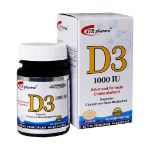 قرص-ویتامین-D3-1000-واحد-اس-تی-پی-فارما-30-عدد---STP-Pharma-D3-1000-IU-30-Tablets