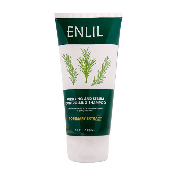 شامپو-کنترل-کننده-چربی-انلیل-حاوی-عصاره-رزماری-200-میلی-لیتر---Enlil-Purifying-And-Sebum-Controlling-Shampoo-200-ml