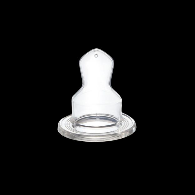 سر-شیشه-ارتودنسی-شماره-۱-وی-بیبی-مناسب-نوزادان-۰-تا-۶-ماه-کد-۸۷۵---Wee-Baby-Silicone-Teat-Orthodontical-Low-Flow-no1-Code-875