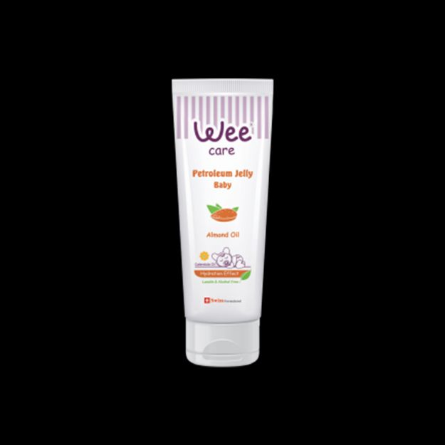 وازلین-ژله-ای-کودک-وی-کر-حاوی-روغن-بادام-۱۰۰-میلی-لیتر---Wee-Care-Petroleum-Jelly-Baby-Almond-Oil-100-ml