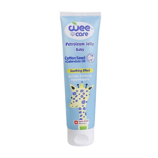 وازلین-ژله-ای-کودک-وی-کر-حاوی-روغن-پنبه-دانه-۱۰۰-میلی-لیتر---Wee-Care-Petroleum-Jelly-Baby-Cottonseed-Oil-100-ml