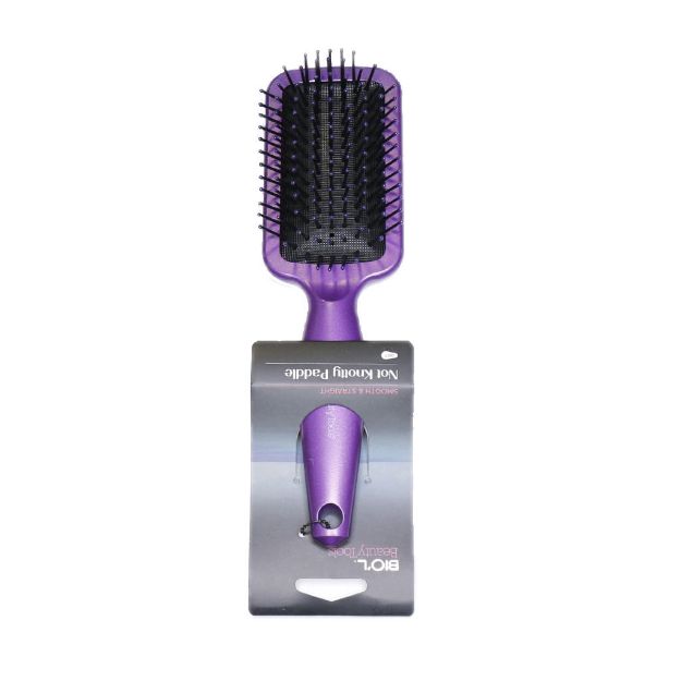 برس-مو-بیول-با-سوزن‌-PA66-آنتی-استاتیک-مدل-مستطیل-بزرگ---Biol-Beauty-Tools-I-Style-Brush-Model-PA66