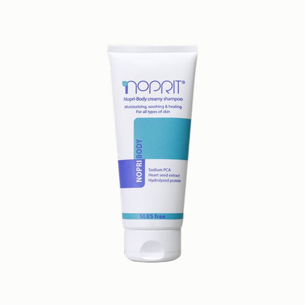 شامپو-بدن-کرمی-نرم-کننده-نوپری-بادی-نوپریت-۲۰۰-میلی-لیتر---Noprit-Moisturizing,-Soothing-&-Healing-Body-Creamy-Shampoo-For-All-Types-Of-Skin-200-ml