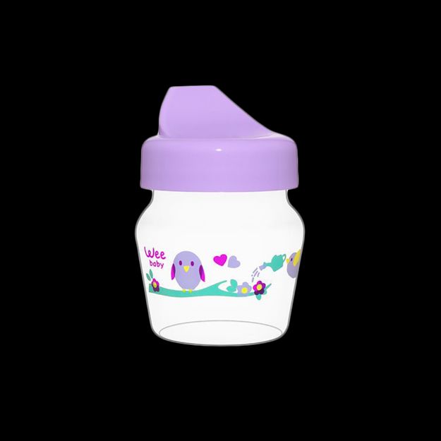 ست-دو-کاره-قندداغ-خوری-و-داروخوری-پیرکس-وی-بیبی-۳۰-سی-سی---Wee-Baby-Set-Of-Mini-Glass-Exercising-Bottle-30-cc