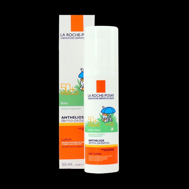لوسیون-ضد-آفتاب-نوزادان-آنتلیوس-لاروش-پوزای-+SPF50-حجم-۵۰-میلی-لیتر---La-Roche-Posay-Anthelios-Dermo-Pediatrics-SPF50+-For-Babies-50-ml