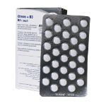 قرص کروم و ویتامین B3 یوروویتال 60 عدد - Eurho Vital Chrom And Vitamin B3 60 Tabs
