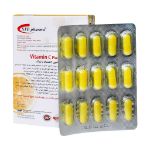کپسول-ویتامین-C-همراه-با-زینک-اس-تی-پی-فارما-30-عدد---STP-Pharma-Vitamin-C-Plus-10-mg-Zinc-30-Capsules