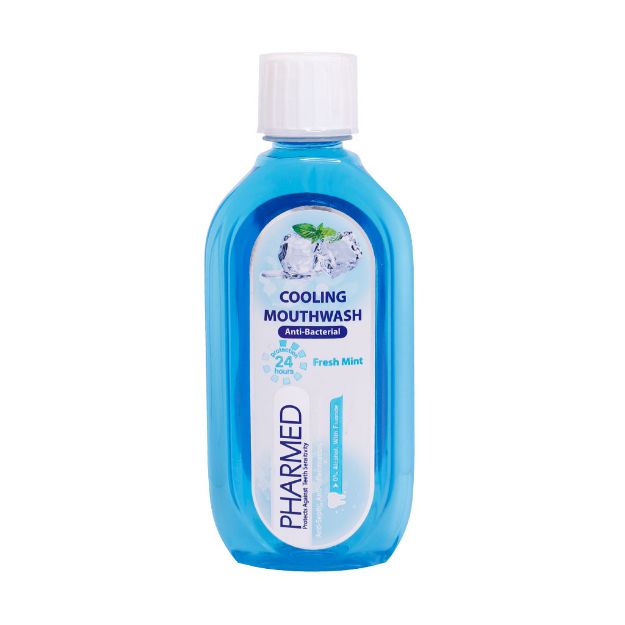 دهانشویه-خنک-کننده-فارمد-مناسب-دندان-های-حساس-400-میلی-لیتر---Pharmed-cooling-Mouth-Wash-400-ml