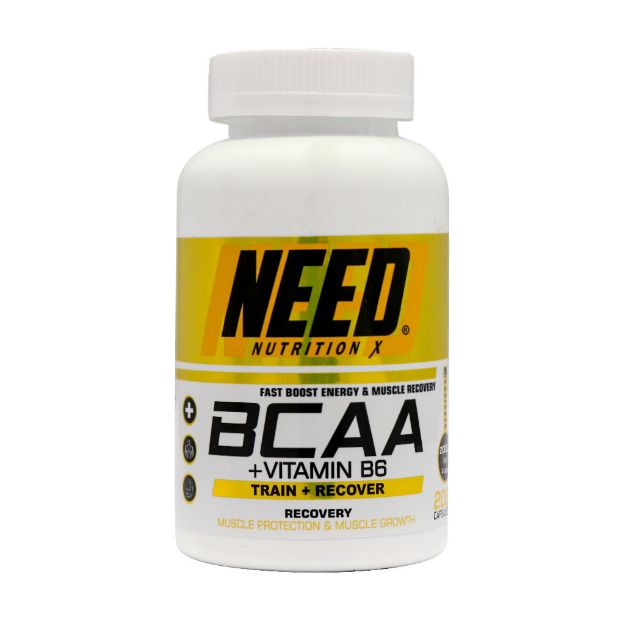 کپسول-بی-سی-ای-ای-و-ویتامین-B6-نید-نوتریشن-200-عدد---Need-Nutrition-BCAA-And-Vitamin-B6-200-Caps