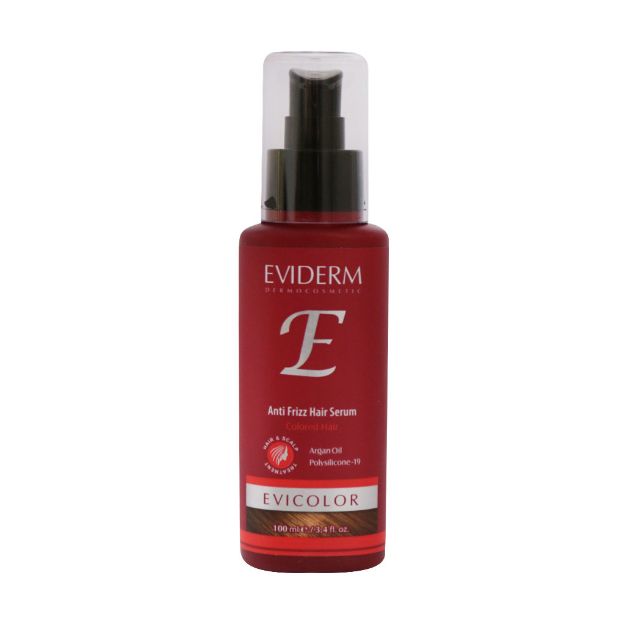 سرم-اویکالر-اویدرم-حالت-دهنده-و-نرم-کننده-مو-100-میلی-لیتر---Evidrerm-Evicolor-Hair-Serum-100-ml