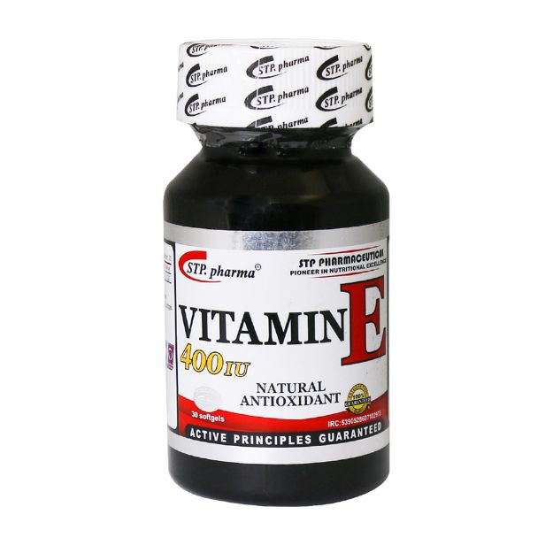 سافت-ژل-ویتامین-E-400-واحد-اس-تی-پی-فارما-30-عدد---STP-Pharma-Vitamin-E-400-IU-30-Softgels