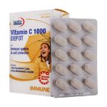 قرص ویتامین C 1000 میلی گرم دپو یوروویتال 60 عدد - Eurho Vital Vitamin C 1000 Depot 60 Tabs