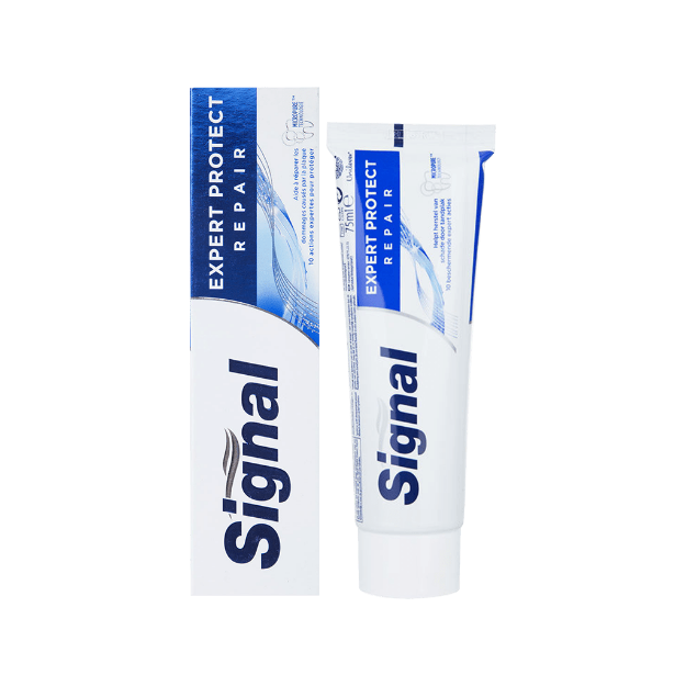 خمیر-دندان-محافظت-کننده-سیگنال-مدل-Expert-Protect-Repair-حجم-۷۵-میلی-لیتر---Signal-Expert-Protect-Repair-Toothpaste-75-ml