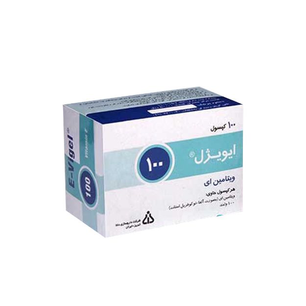 کپسول ویتامین E 100 واحد ایویژل دانا فارما 100 عدد - Daana E-vigel 100 IU 100 caps