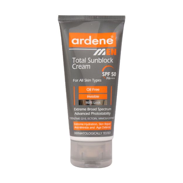 کرم-ضد-آفتاب-آقایان-SPF50-آردن-مناسب-انواع-پوست-50-میلی-لیتر---Arden-Total-Sunblock-SPF50-Cream-For-All-Skin-50-Ml