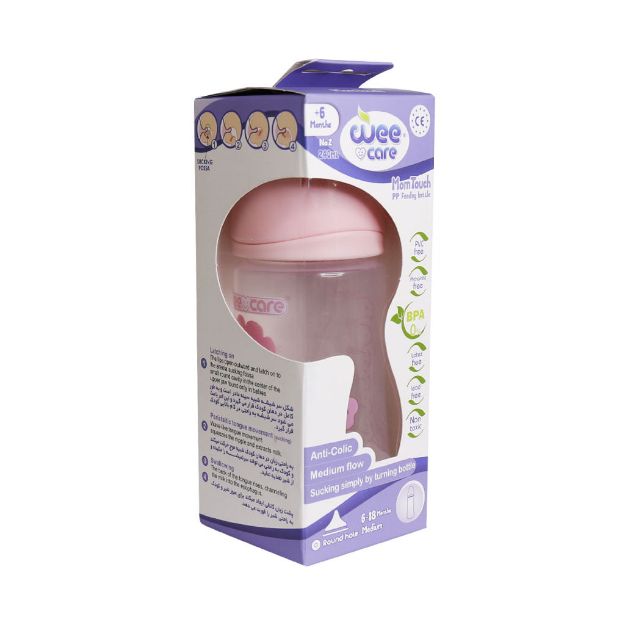 شیشه-شیر-وی-کر-سایز-2-مدل-B318-حجم-240-میلی-لیتر---Wee-Care-Model-B318-Milk-Bottle-240-ml