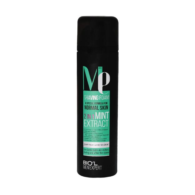 فوم اصلاح مردانه بیول حاوی عصاره نعنا 200 میلی لیتر - Biol Shaving Foam With Mint Extract 200 ml