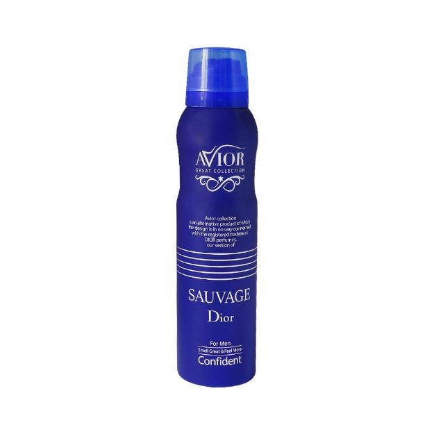 اسپری-خوشبو-کننده-بدن-مردانه-اویور-مدل-Sauvage-Dior-حجم-150-میلی-لیتر---Avior-Sauvage-Dior-Body-Spray-For-Men-150-ml