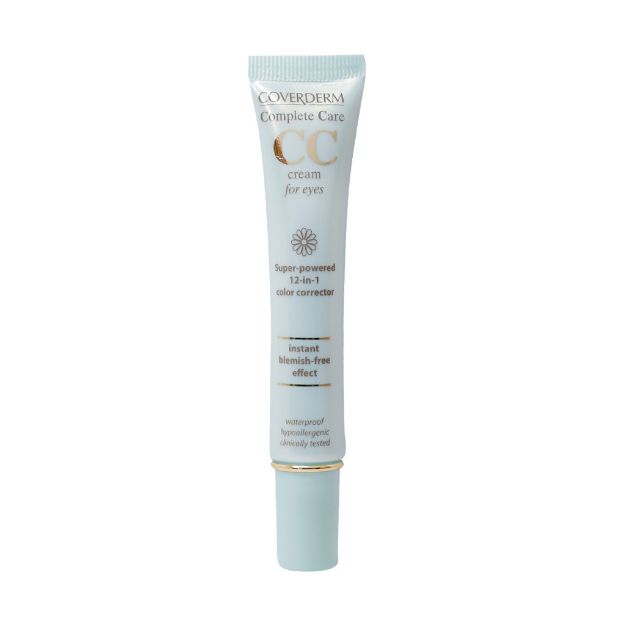سی-سی-کرم-دور-چشم-12-در-1-کامپلت-کر-کاوردرم-15-میلی-لیتر---Coverderm-Complete-Care-12-in-1-CC-Cream-For-Eyes-15-ml