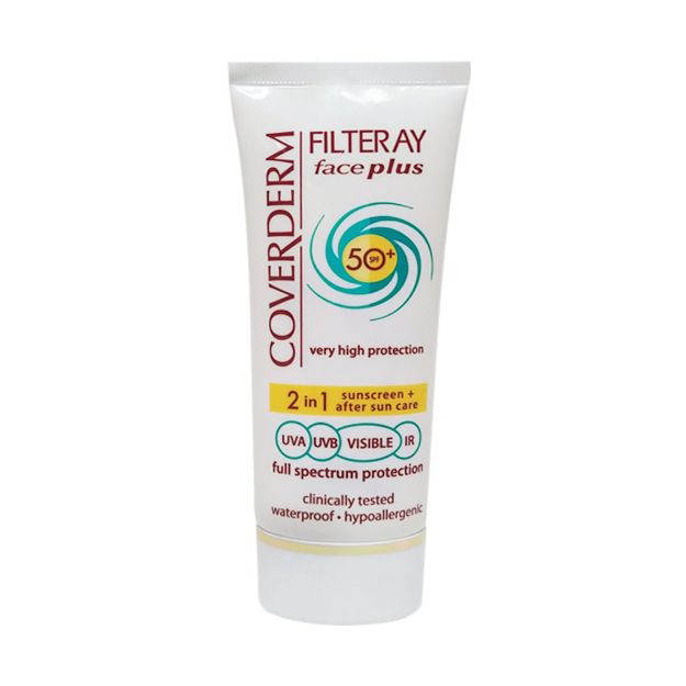 کرم-ضد-آفتاب-فیس-پلاس-SPF50-پوست-چرب-کاوردرم-50-میلی-لیتر---Coverderm-Face-Plus-SPF50-Sunscreen-For-Oliy-Skin-50-ml