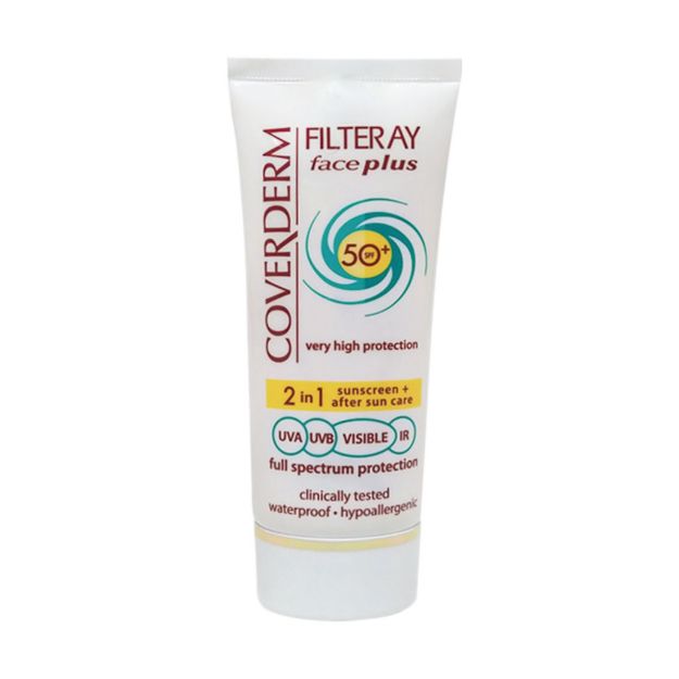 کرم-ضد-آفتاب-فیس-پلاس-SPF50-پوست-نرمال-کاوردرم-50-میلی-لیتر---Coverderma-Face-Plus-Sunscreen-Cream-SPF50-For-Normal-Skin-50-ml