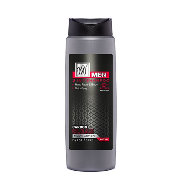 شامپو-سر-و-بدن-مردانه-مای-مدل-کربن-کلین-400-میلی-لیتر---My-3-in-1-Carbon-Clean-Shampoo-for-men-400-ml