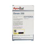 قرص کروم 200 میکروگرم آپوویتال 30 عدد - Apovital Chrom 200 mcg 30 Tablets