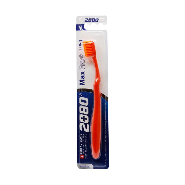 مسواک-2080-مدل-Max-Fresh-با-برس-متوسط---2080-Max-Fresh-Thooth-Brush-Size-Medium