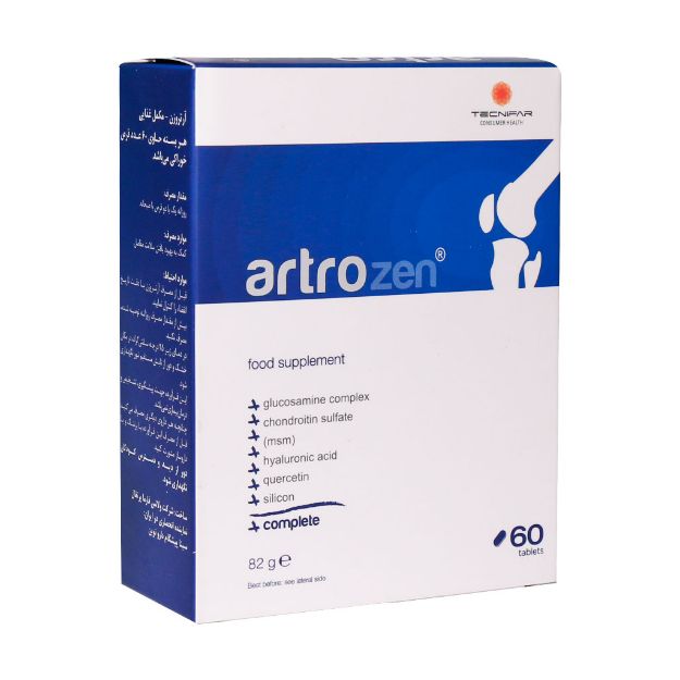 قرص-آرتروزن-تکنیفار-کاهش-التهاب-و-تورم-در-مفاصل-60-عدد---Tecnifar-Artrozen-Tablets-60-Tabs