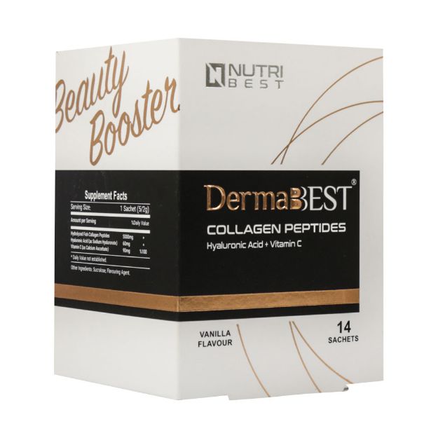 ساشه-درمابست-نوتری-بست-14-عدد---Nutri-Best-Derma-Best-14-Sachets