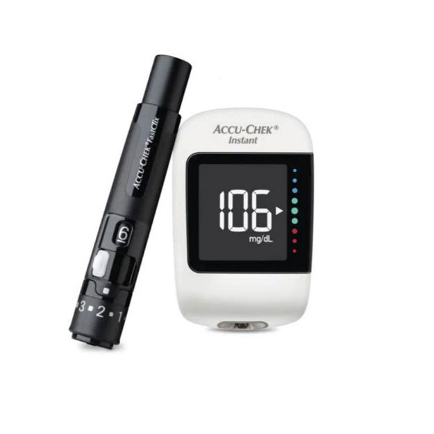 دستگاه تست قند خون اکیو چک مدل اینستنت - Accu Chek Instant Blood Sugar Testing Machine