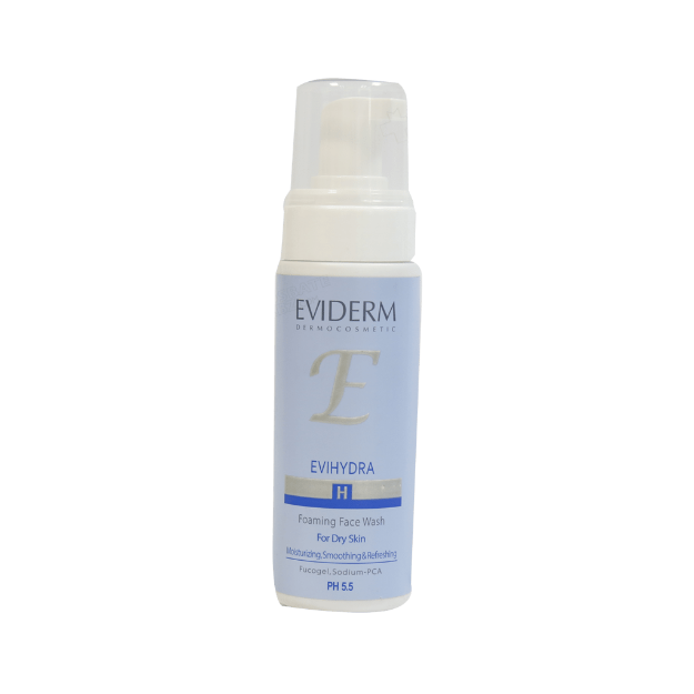 فوم شستشوی صورت مناسب پوست خشک اوی هیدرا اویدرم 150 میلی لیتر - Evihydra Eviderm Foaming Face Wash For dry skin 150 ml