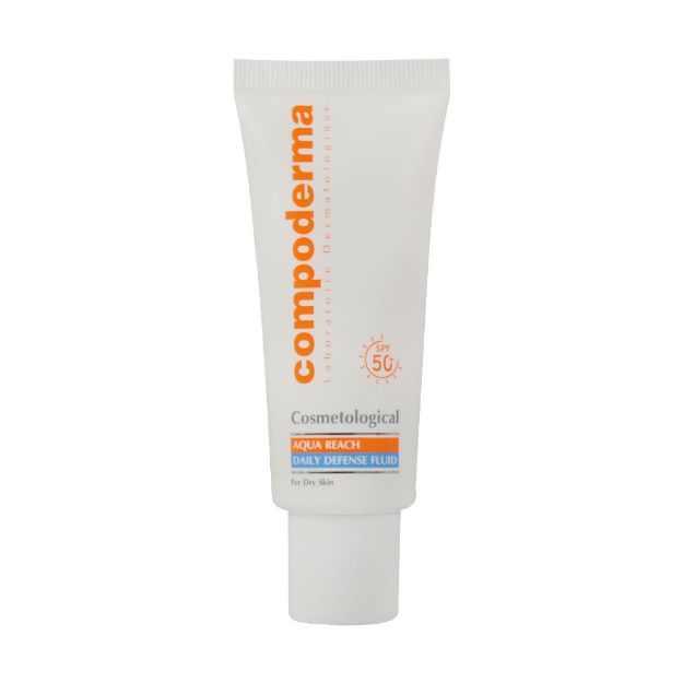 کرم-ضد-آفتاب-هیدراته-SPF50-پوست-خشک-و-خیلی-خشک-کامپودرما-40-میلی-لیتر---Compoderma-SPF50-Aqua-Reach-Sunscreen-Cream-For-Dry-Skin-40-ml