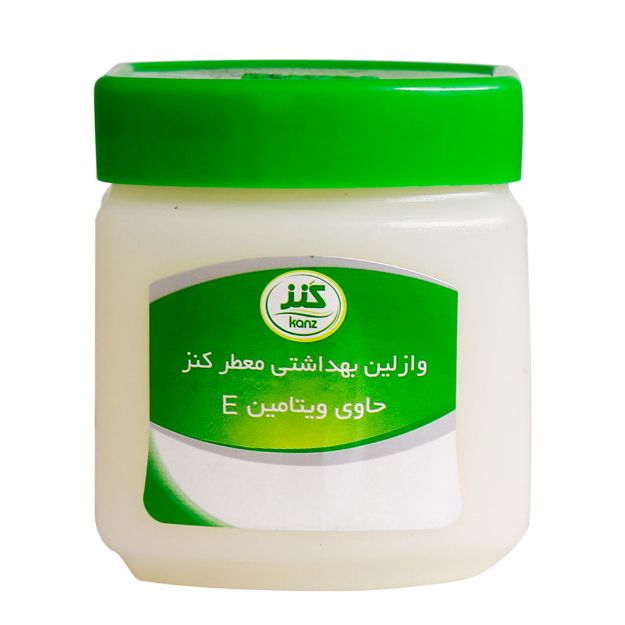 وازلین-معطر-کنز-حاوی-ویتامین-E-حجم-125-میلی-لیتر---Kanz-Vaseline-with-Vitamin-E-125-ml