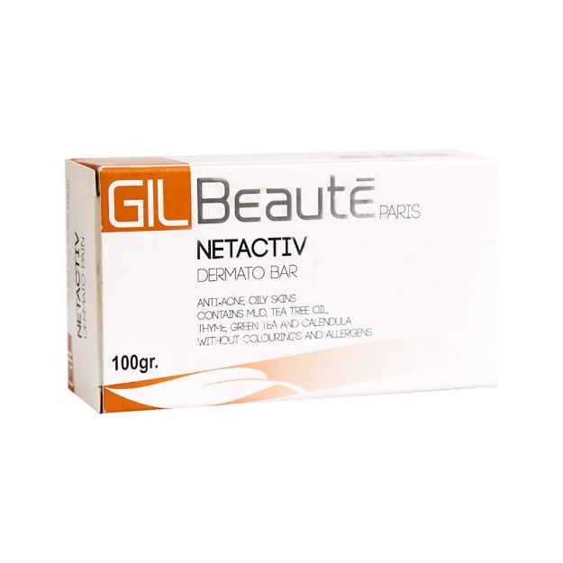 پن-پوست-چرب-ژیل-بوته-ضد-جوش-و-آکنه-100-گرم---Gil-Beaute-Netactiv-Dermato-Bar-100-g