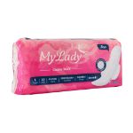 نوار-بهداشتی-بالدار-مشبک-کلاسیک-ضخیم-مای-لیدی-سایز-بزرگ-10-عدد---Mylady-Classic-Thick-Sanitary-Napkin-10-Pcs